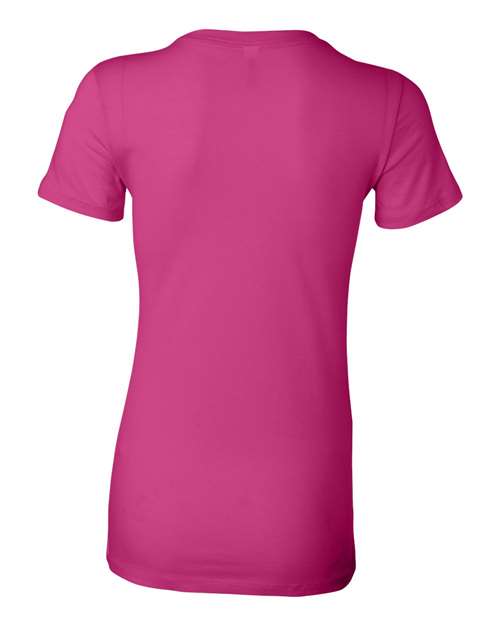 Women's Slim Fit Tee - Berry Back