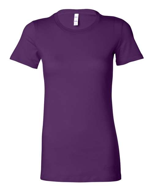 Women's Slim Fit Tee - Team Purple Front