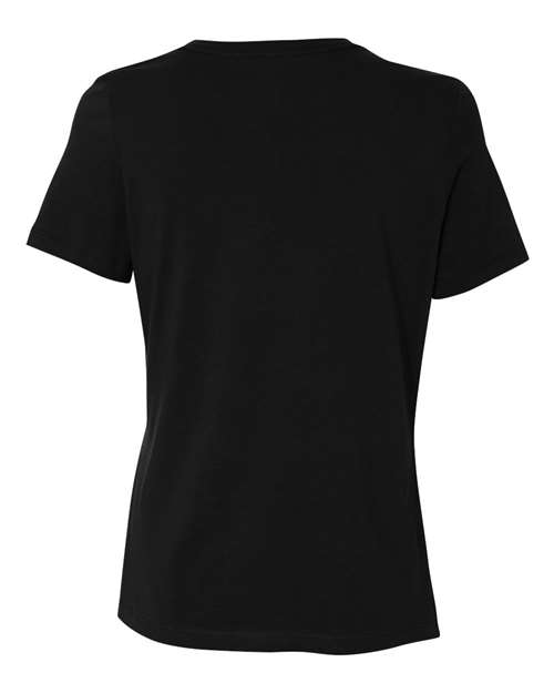 Women’s Relaxed Jersey Tee - Black Back
