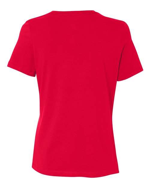 Women’s Relaxed Jersey Tee - Red Back