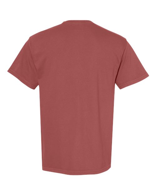 Unisex Garment-Dyed Heavyweight T-Shirt - Brick Back