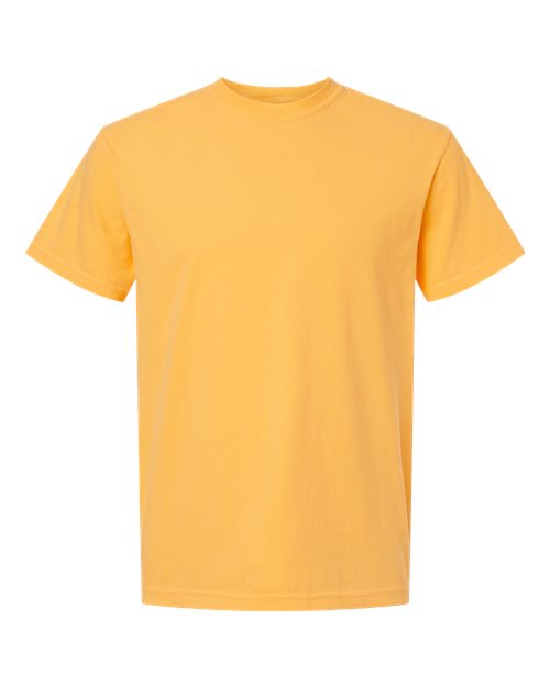 Unisex Garment-Dyed Heavyweight T-Shirt - Citrus Front