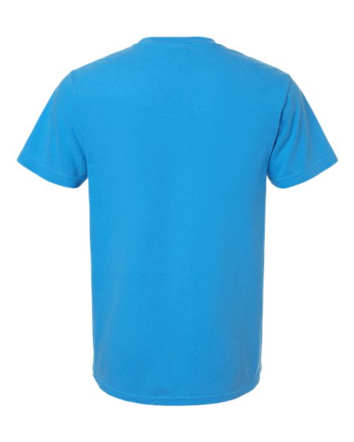 Unisex Garment-Dyed Heavyweight T-Shirt - Royal Caribe Back