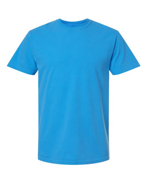 Unisex Garment-Dyed Heavyweight T-Shirt - Royal Caribe Front