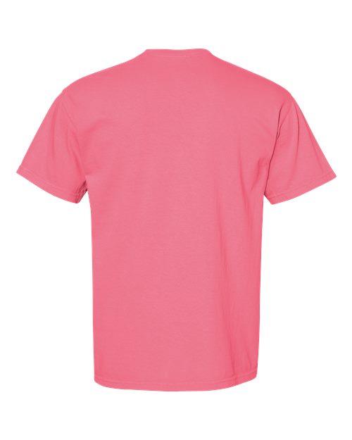 Unisex Garment-Dyed Heavyweight T-Shirt - Crunchberry Back
