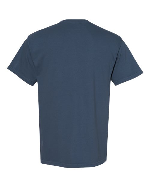 Unisex Garment-Dyed Heavyweight T-Shirt - Midnight Back