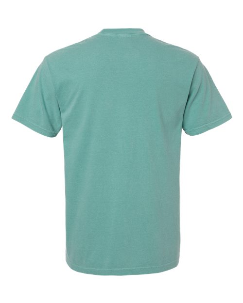 Unisex Garment-Dyed Heavyweight T-Shirt - Seafoam Back