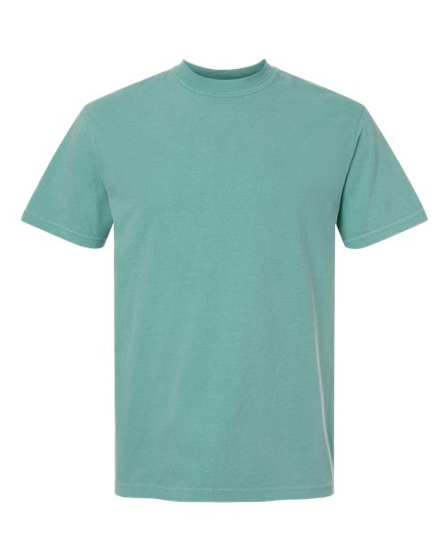 Unisex Garment-Dyed Heavyweight T-Shirt - Seafoam Front