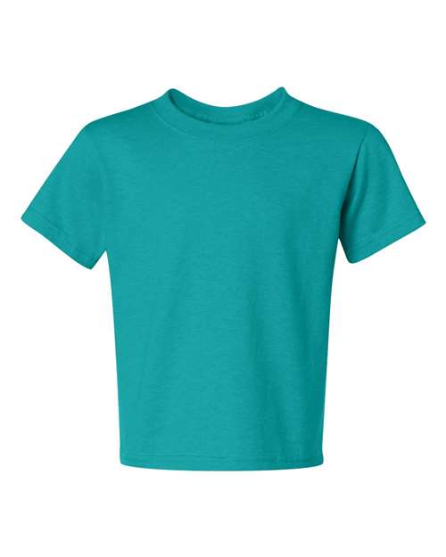 Youth Dri-Power® 50/50 T-Shirt - Jade Front