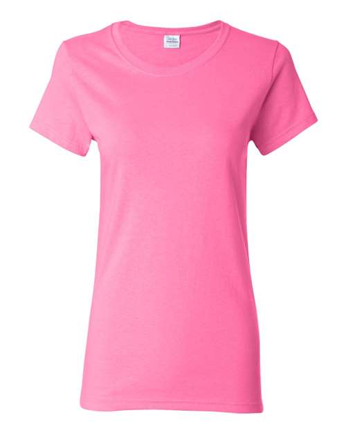 Gildan Women's Heavy Cotton™ T-Shirt - Azalea Front