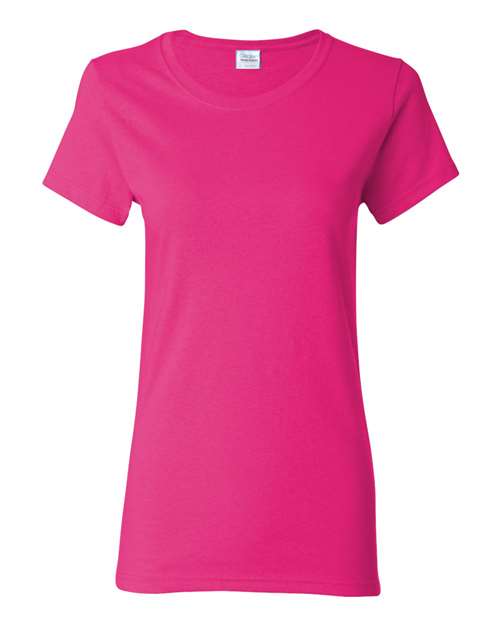 Gildan Women's Heavy Cotton™ T-Shirt - Heliconia Front