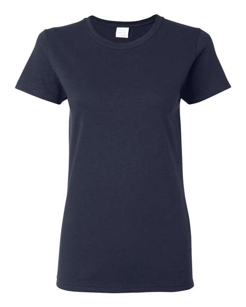 Gildan Women's Heavy Cotton™ T-Shirt - Navy Front