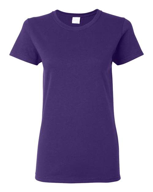 Gildan Women's Heavy Cotton™ T-Shirt - Purple Front