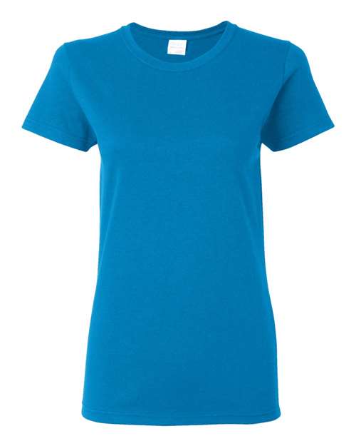 Gildan Women's Heavy Cotton™ T-Shirt - Sapphire Front
