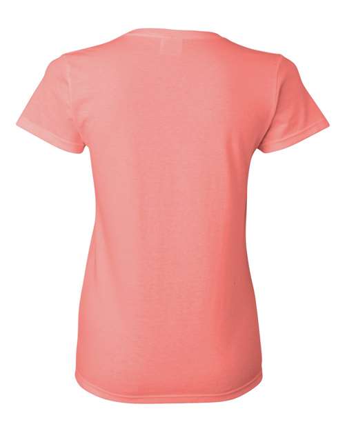 Women's Heavy Cotton™ T-Shirt - Coral Silk Back