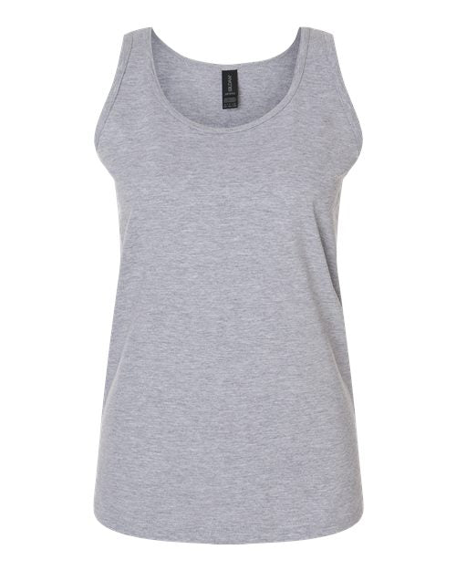 Women's Softstyle® Tank Top - Sport Grey Front