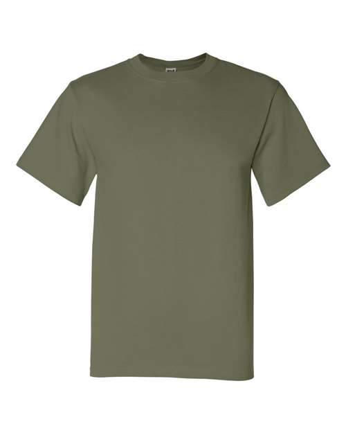 Gildan Unisex Heavy Blend™ Quarter-Zip Sweatshirt - Military Green Front
