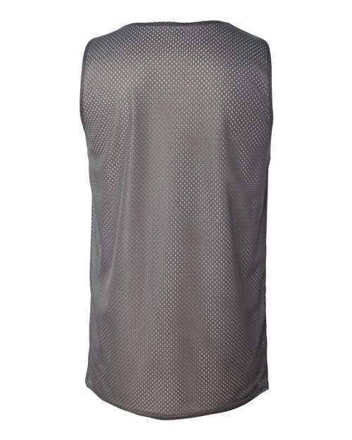Men's Pro Mesh Reversible Tank Top - Graphite/ White Back