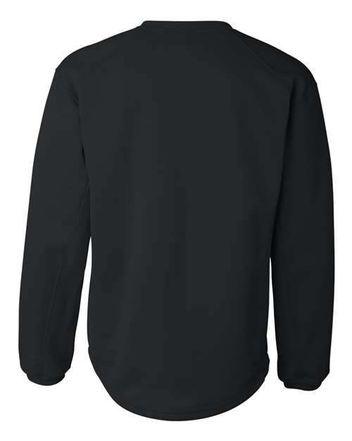 Men's BT5 Performance Fleece Crewneck Sweatshirt - Black Back