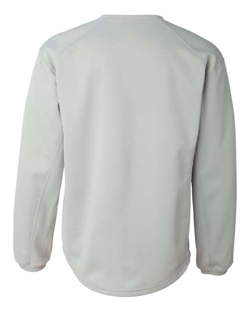 Men's BT5 Performance Fleece Crewneck Sweatshirt - Silver Back