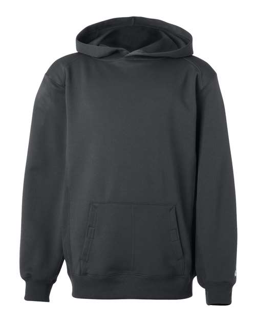 Youth Performance Fleece Hooded Sweatshirt - Graphite Front