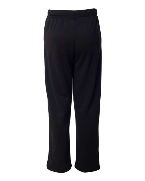 Youth BT5 Performance Fleece Sweatpants - Black Back
