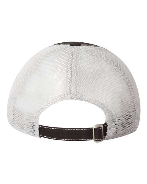 Bounty Dirty-Washed Mesh-Back Cap - Black/ Silver Back