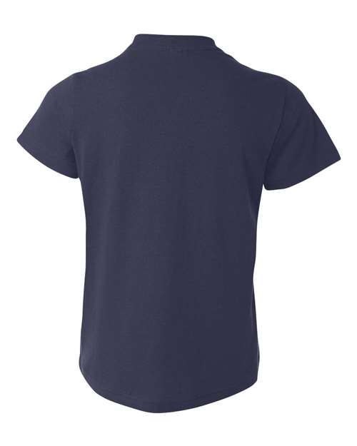 Youth Jersey Tee - Navy Back