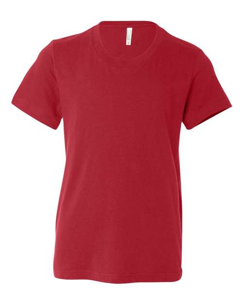 Youth Jersey Tee - Red Front