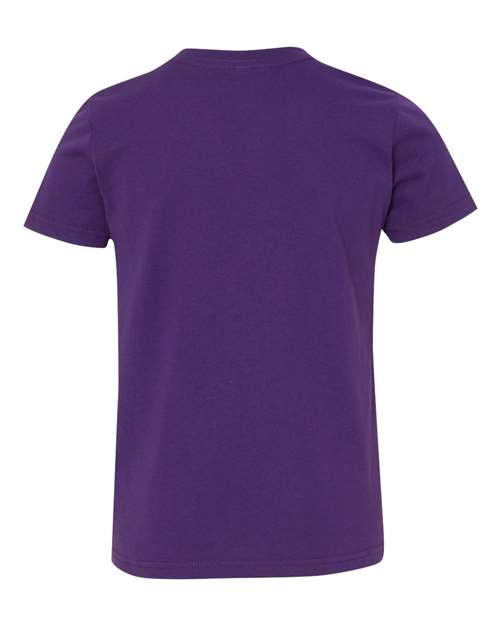 Youth Jersey Tee - Team Purple Back