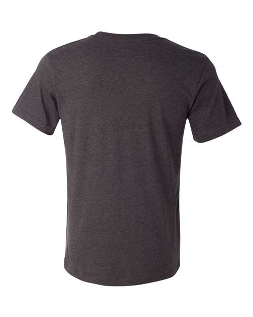 Men's Jersey Pocket Tee - Dark Grey Heather Back