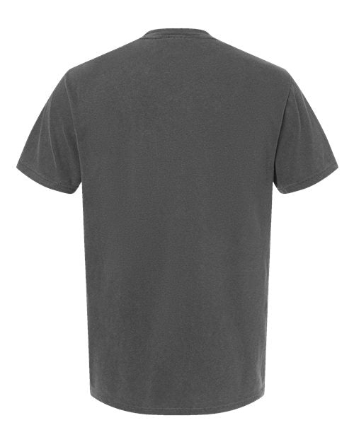 Unisex Garment-Dyed Heavyweight Pocket T-Shirt - Pepper Back