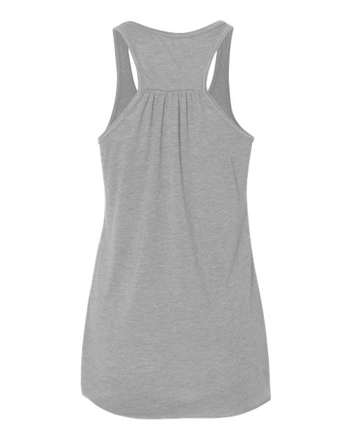 Women's Flowy Racerback Tank - Athletic Heather Back
