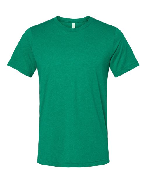 BELLA + CANVAS Triblend Tee - Kelly Triblend Front