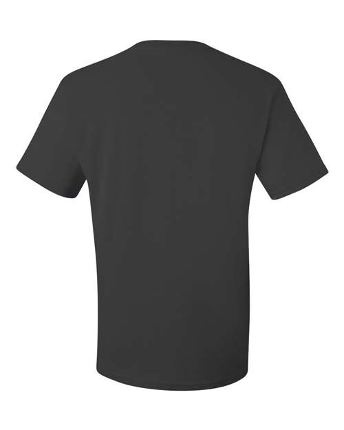 Unisex Dri-Power® 50/50 T-Shirt - Charcoal Grey Back