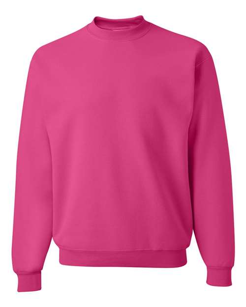 Unisex NuBlend® Crewneck Sweatshirt - Cyber Pink Front