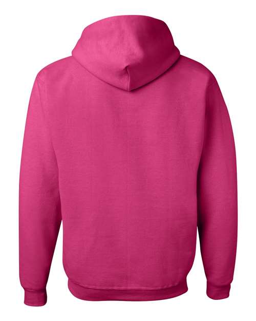 Unisex NuBlend® Hooded Sweatshirt - Cyber Pink Back