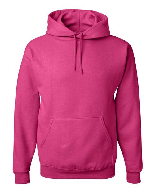 Unisex NuBlend® Hooded Sweatshirt - Cyber Pink Front