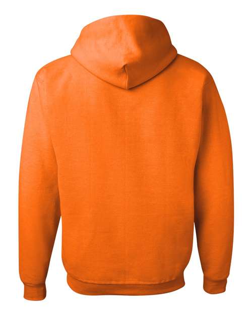 Unisex NuBlend® Hooded Sweatshirt - Safety Orange Back