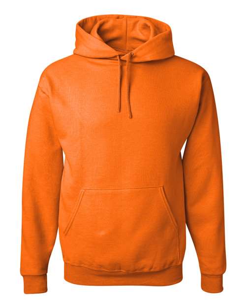 Unisex NuBlend® Hooded Sweatshirt - Safety Orange Front
