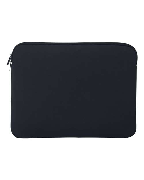 Neoprene 13" Laptop Sleeve - Black Front