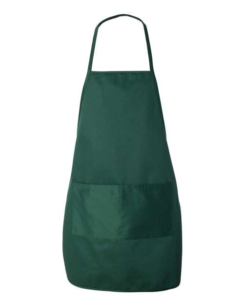 Long Butcher Block Apron - Forest Front