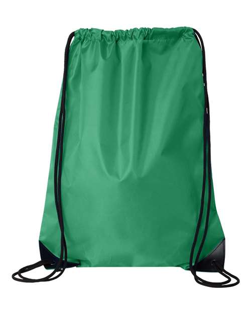 Value Drawstring Backpack - Kelly Front
