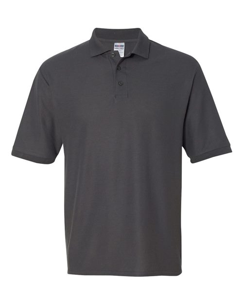 Men's Easy Care™ Piqué Polo - Deep Purple Front