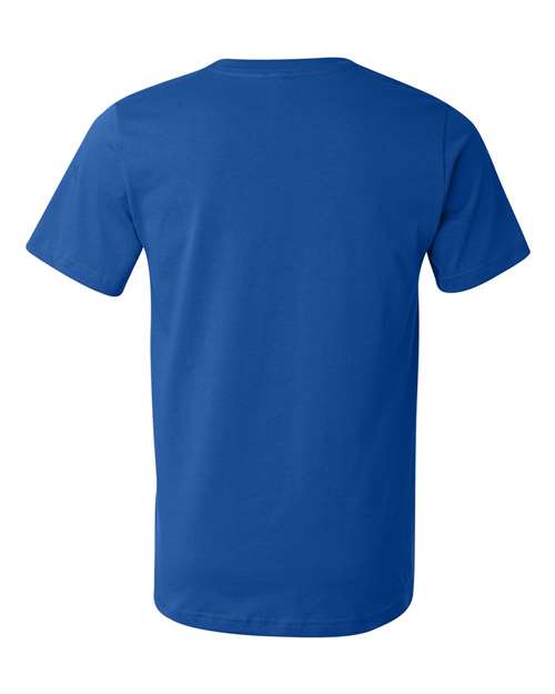 Unisex USA-Made Jersey Tee - True Royal Back