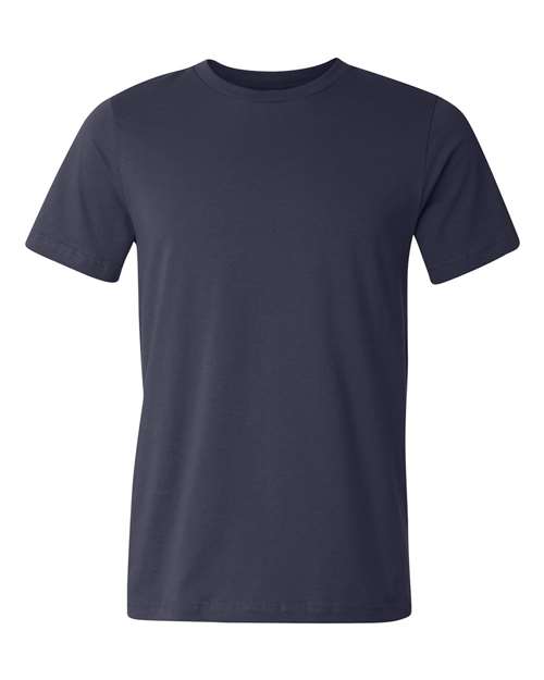Unisex USA-Made Jersey Tee - Navy Front