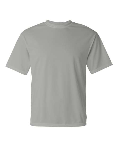 Unisex Performance T-Shirt - Silver Front