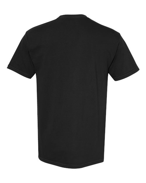 Unisex Garment-Dyed Heavyweight T-Shirt - Black Back