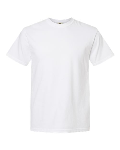 Unisex Garment-Dyed Heavyweight T-Shirt - White Front