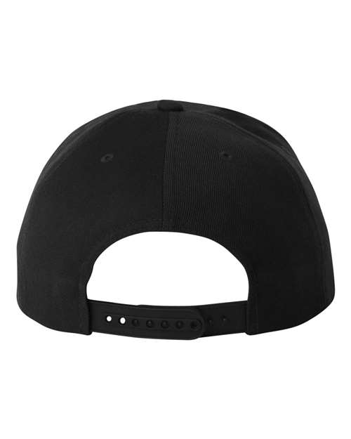YP Classics Premium Flat Bill Snapback Cap - Back